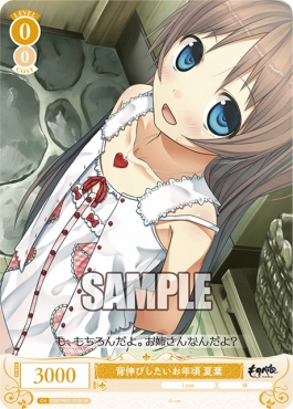 !★パラ★ 〈SR〉 os07_r07_013 背伸びしたいお年頃 夏葉