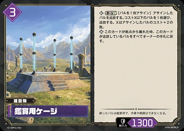 〔C〕 BP01-092 鑑賞用ケージ