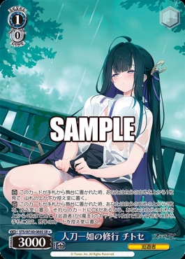 !★パラ〈SR〉 sts_w140_080s 人刀一如の修行 チトセ