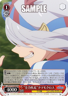 !★パラ★ 〈SR〉 UMA/W134-065S 全力疾走”タマモクロス