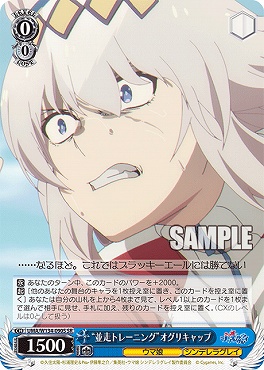 !★パラ★ 〈SR〉 UMA/W134-090S 並走トレーニング”オグリキャップ